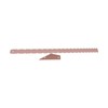 Guitar Measuring Tool Set Silver Aluminum Neck Straight Edge Fret