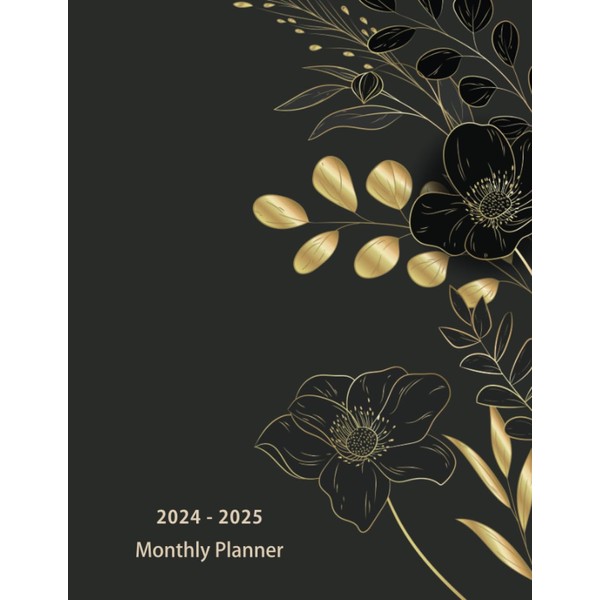 2024-2025 Monthly Planner: Large 24 Months Calendar from January 2024