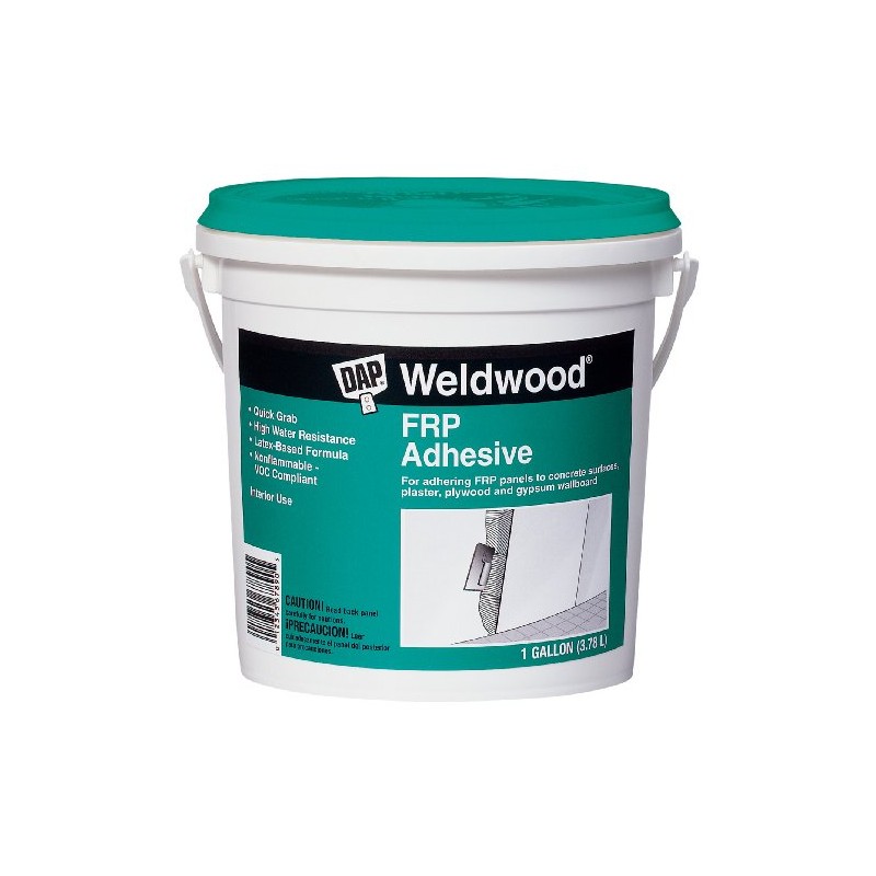 DAP® Weldwood FRP Adhesive, 1 gal, Light Gray