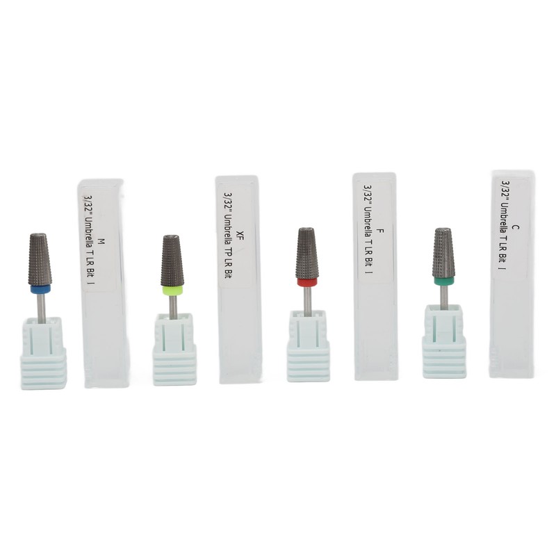 4pcs Nail Drill Bits Set Quick Remove Acrylic Professional Tungsten