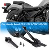 FIASRAC Rear Foot Pegs Footrests Passenger Compatible with Honda Rebel