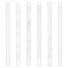 BENECREAT Pack of 6 Rolling Pin with Acrylic Embossing, 16.5