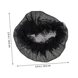 SAFIGLE 10pcs Elastic Hair Bun Holding Nets for Women Comfortable Snoods for Ballet Dancers Lightweight Hair Accessories for Sports and Stage Performance