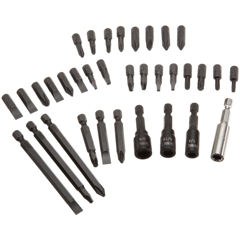 DEWALT Impact Driver, Screwdriver Bit Set, 34-Piece (DW2153)