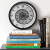 CafePress Marble Spiral Unique Decorative 10" Wall Clock