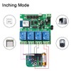 Otcboimo Smart WiFi Wireless Relay Switch Module, Tuya 4CH AC/DC