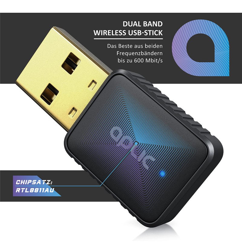 CSL - WLAN USB-Stick Dual Band - Mini Adapter Stick