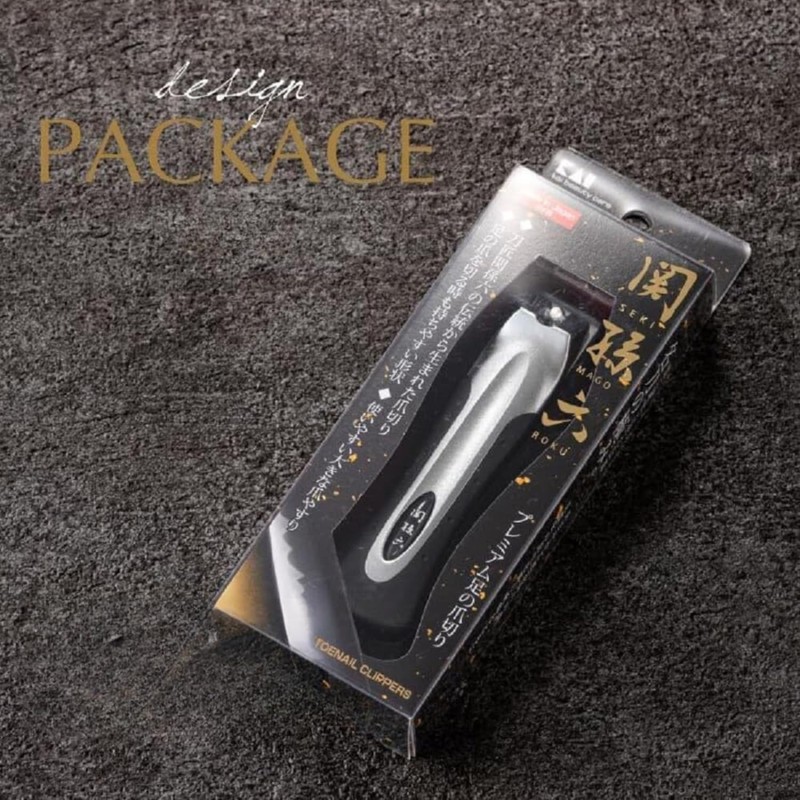 kai KAI Japanese Nail Clippers With Side Nail File, Stainless
