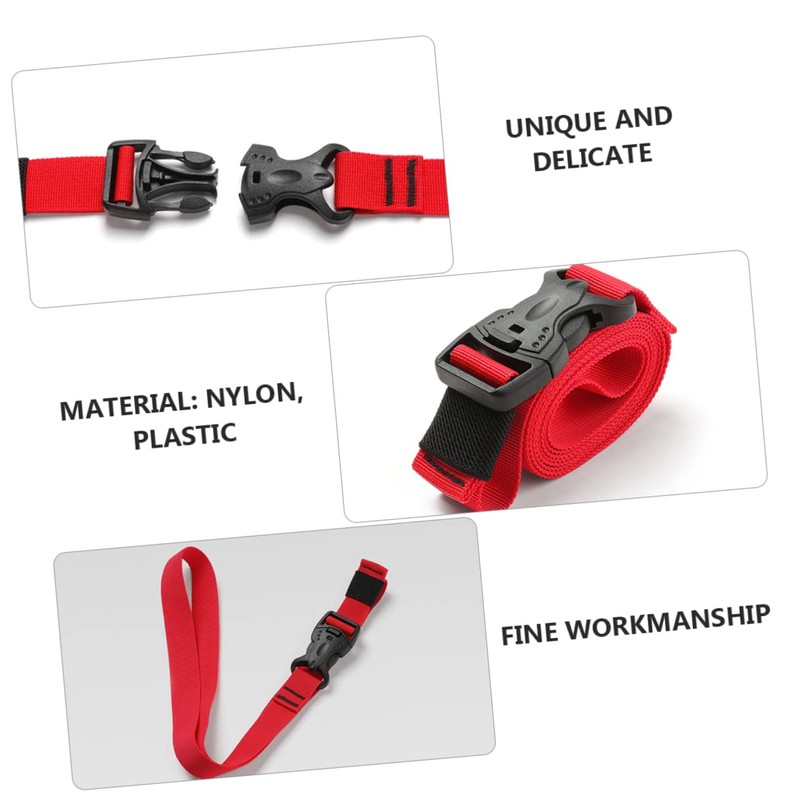 Operitacx Outdoor Nylon Strapping Straps Pcs Ratchet Lashing Straps Baggage
