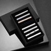 Wynameleri Tie Bars Clips 8 PCS, 1.6 Inches Business Shirt