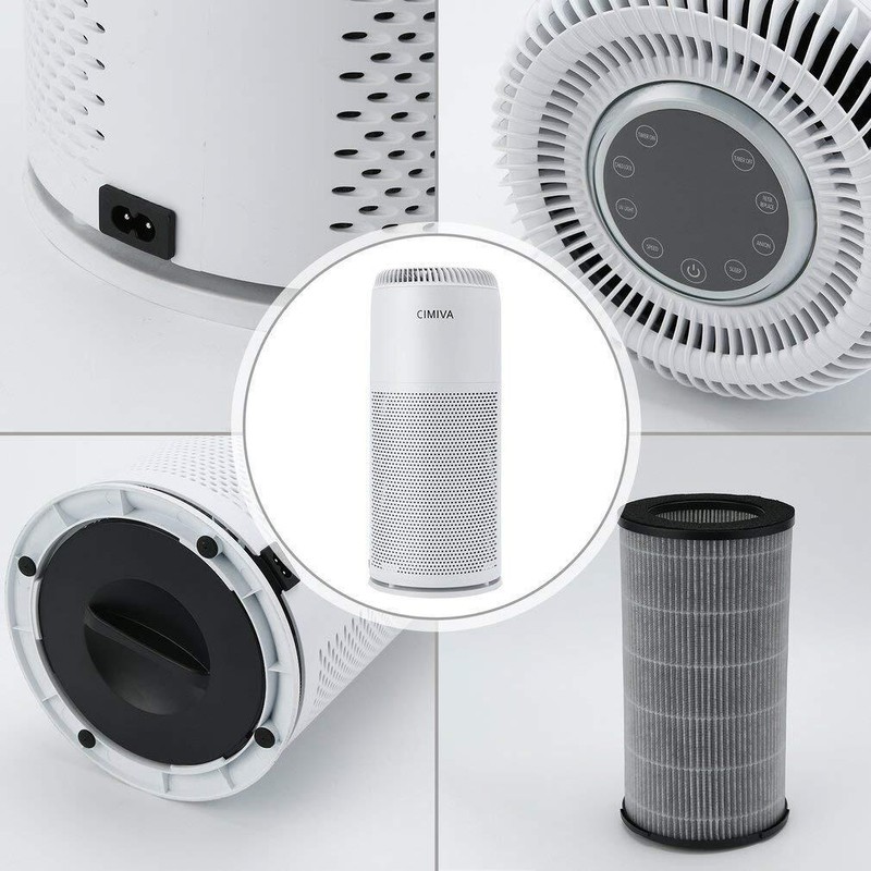 Cimiva HEPA Air Purifier for Home, Intelligent 3 Stage Purifier