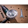 Wolfcraft 2457000 35mm Flange Spanner Straight for Angle Grinder with