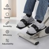 2PCS Ellipse Leg Exerciser Pedal Strap, Adjustable Strap (20x2 Inch)