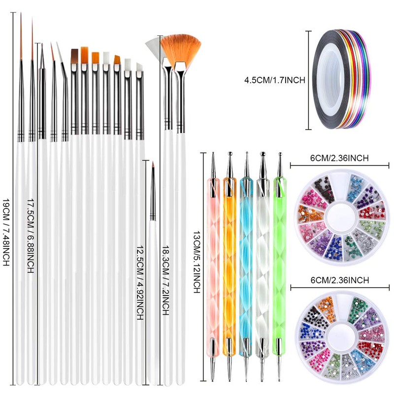 Nail Art Brush Set, Nail Brush, Nail Brush, Gel Nail