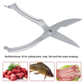 Tijeras de Cocina Tijeras de Cocina de Acero Inoxidable Tijeras de Cocina Multipropósito Resistentes y Duraderas Tijeras para Cocinar Alimentos Tijeras para Barbacoa Carne Pollo