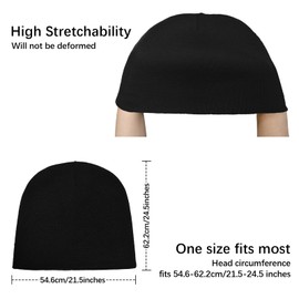 ZOORON Beanies for Men Womens Thick Knitted Unisex Winter Hats Beanies Skull Cap