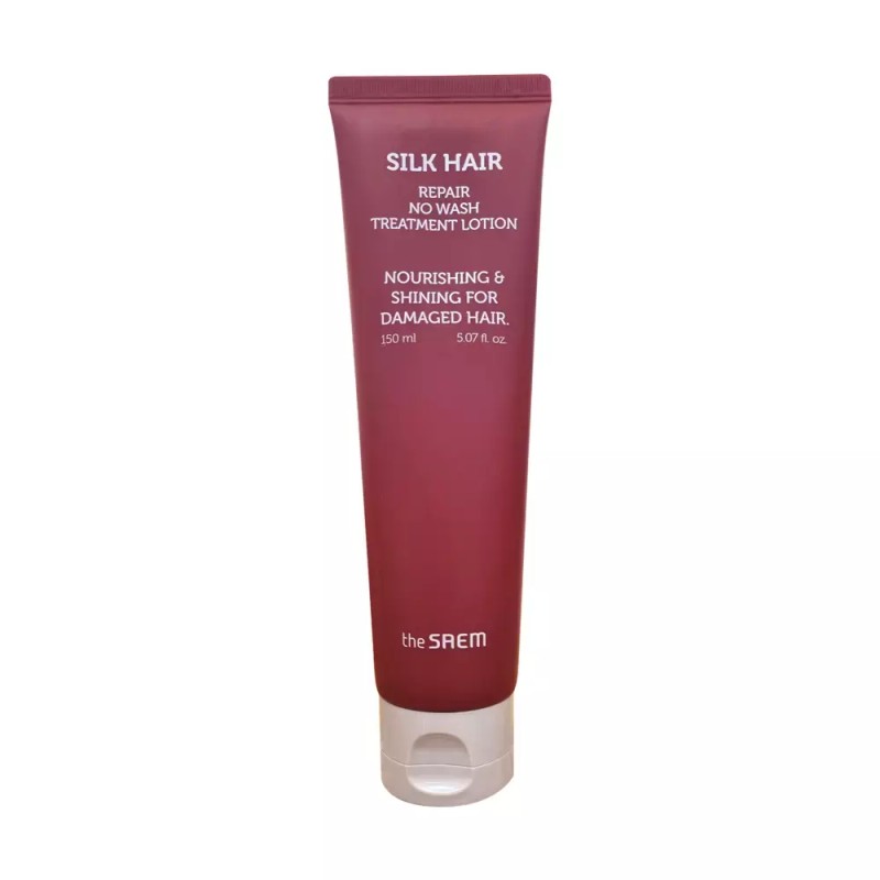 The Saem 더샘 실크 헤어 리페어 노워시 트리트먼트 로션 150ml
