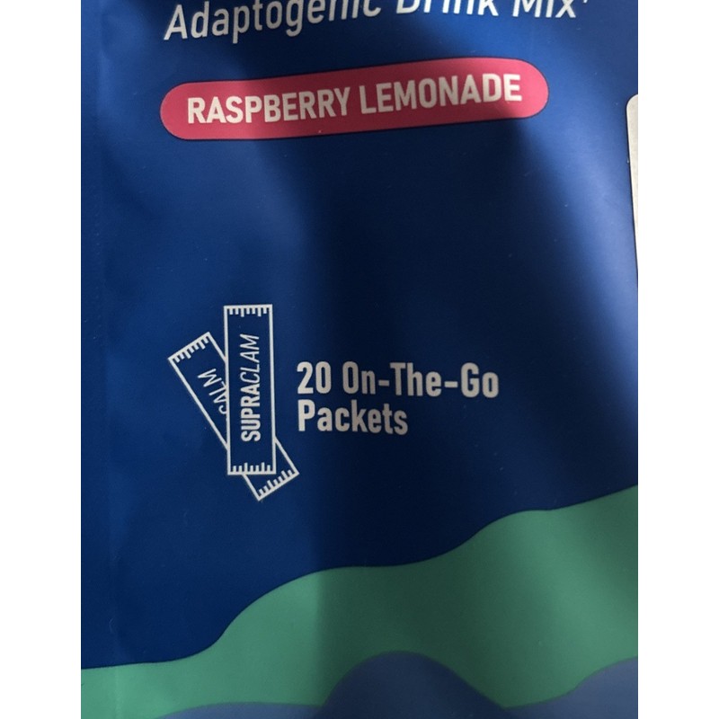 SupraCalm 3 - SupraCalm Adaptogenic Drink Mix - Rasberry Lemonade