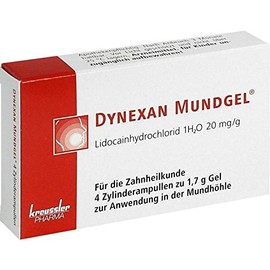 Dynexan Mouth Gel Cylinder Ampoules