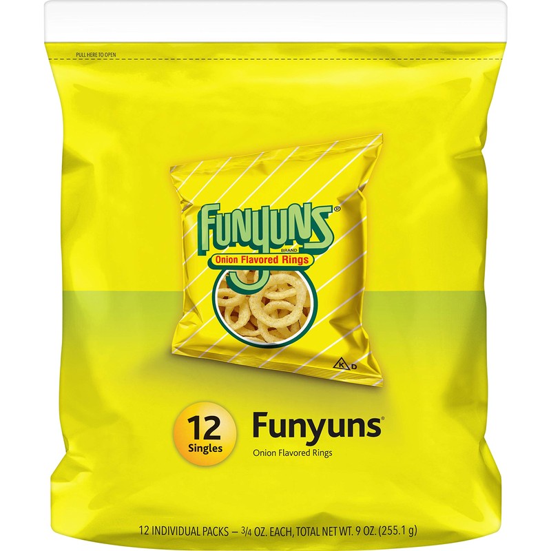 Funyuns Onion Flavored Rings, 12 count