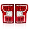 HECASA Tail Light Pair Compatible with 2018-2020 Ford F-150 Taillights