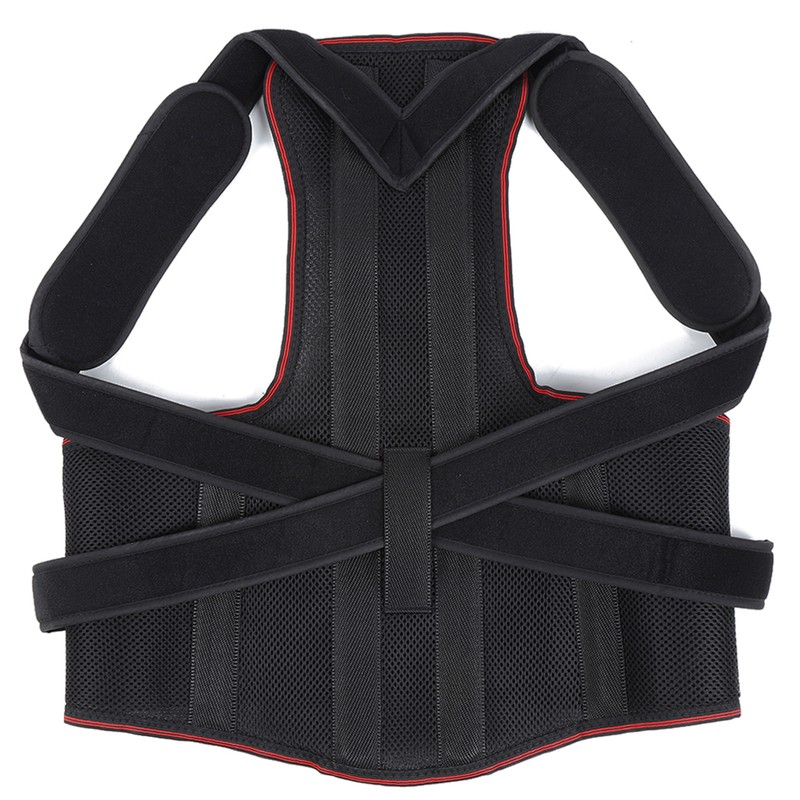 Lumbar Support Fixation Humpback Correction Back Spine Brace for Adult