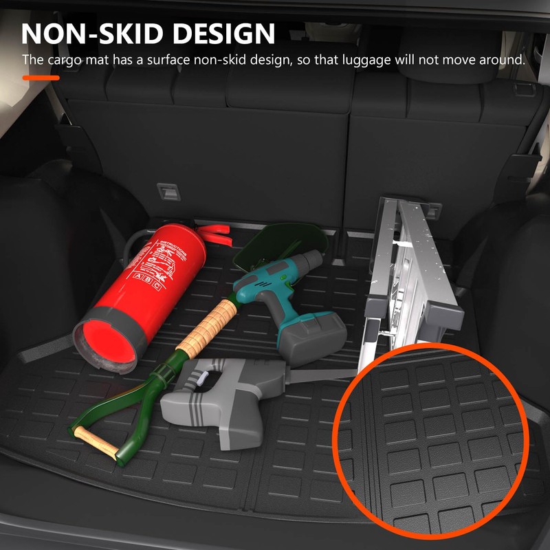 powoq Cargo Mat Compatible with 2012-2016 Honda CRV Trunk Mat