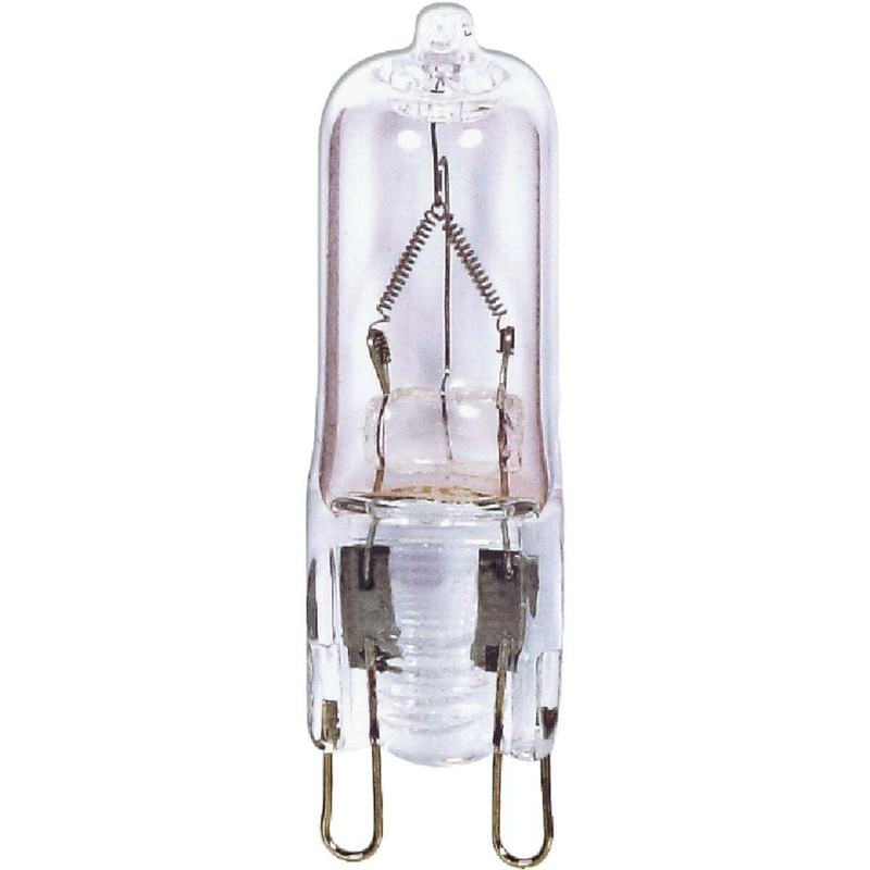 Satco S3544 1/Card 120V 35-Watt T4 G9 Base Light Bulb,