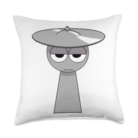 Clukr Remix From Sprunky! | Funbot Jevin Simon Throw Pillow