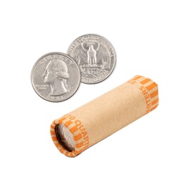 Pre-Formed Quarter Coin Wrappers (Bundle of 220)
