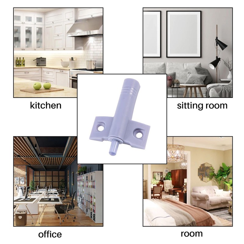 Tsudoku 10x Soft Quiet Close Kitchen Cabinet Door Drawer Closer