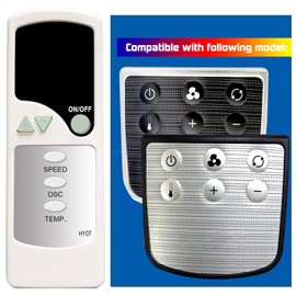 XINJISHIMIN Replacement Remote Control for Honeywell Tower Fan HY-280 Series HY-280 HY-280-TGT