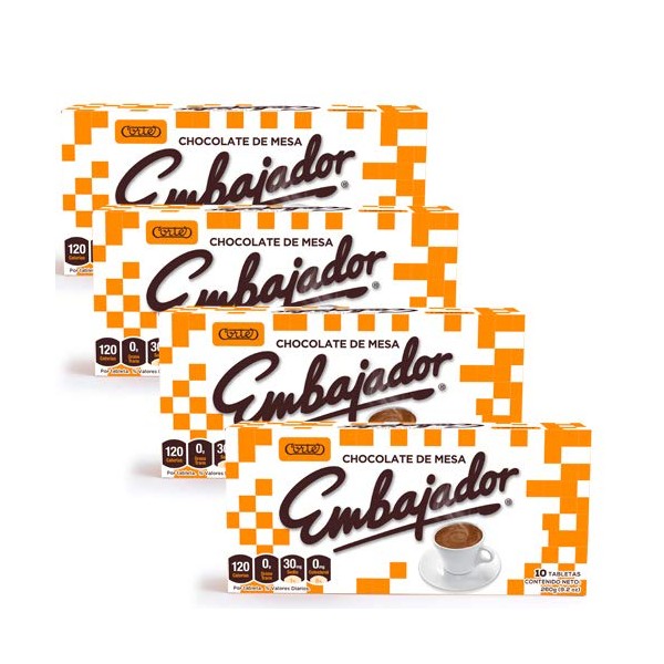 Chocolate de Mesa Embajador - Sweet baking Chocolate from Republica