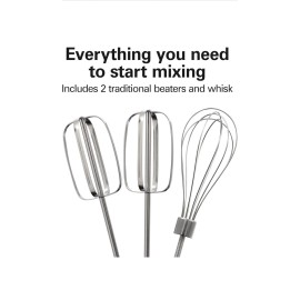 Hamilton Beach 6-Speed Electric Hand Mixer with Whisk And Storage Case