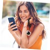 TEHAUX Fashion Earphone Cover with Chain TPU Protective Case for