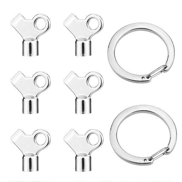 Cosmeria Heater Bleed Key Set, Pack of 6 with 2