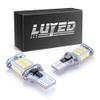 LUYED 2 X 1550 Lumens Extremely Bright Error Free 360-Degree Shine 921 912 W16W 3030 24-EX Chipsets LED Bulbs Used For Backup Reverse Lights, Xenon White