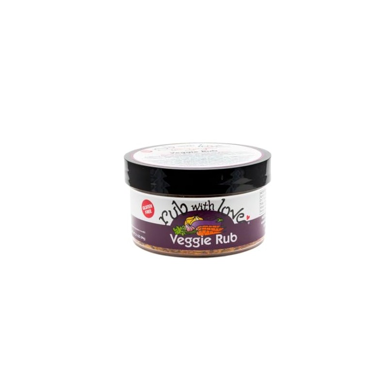Rub w/Love Seasonings, 3.5oz (3 Pack, Veggie)