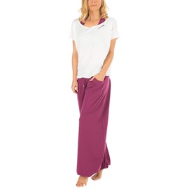 WINSHAPE Pantaloni Sportivi da Donna per Il Fitness e Il Tempo Libero, Donna, Pantaloni, WTE3-BERRY-LOVE-XS, Berry/Love, XS