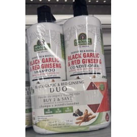 Spanish Garden Black Garlic Shampoo Conditioner Duo Pack 32 fl oz each