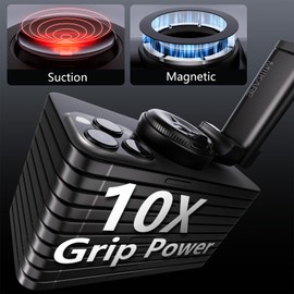 MiiKARE Airplane Travel Essentials Magnetic Phone Holder, Universal Handsfree Phone Mount for Flying with 360 Degree Rotation, Travel Must Haves Phone Stand for Desk, Tray Table, Pink