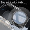 Zpana Car Ashtray with Lid, Smokeless Mini Detachable Vehicle Cup