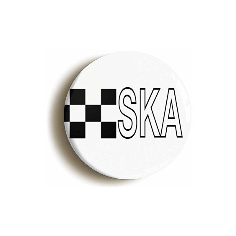 Ozorath SKA BADGE BUTTON PIN (Size is 1inch/25mm diameter) MOD