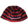 Magnífico sombrero de terciopelo para bebés y niñas, Rojo/azul marino,