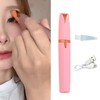 LiXiongBao 2 Pack USB Rechargeable Portable Electric Eyebrow Trimmer Pen