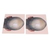 Man Bald Micropigmentattion Practice Skin Silicone Hairline Microblading Practice Pads