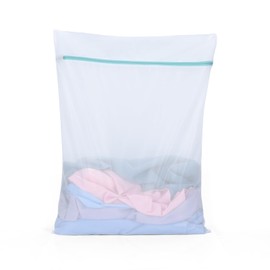 OTraki Mesh Laundry Bag for Delicates, 24 x 32 inch Large Mesh Delicates Bag for Washing Machine, Zippered Net Laundry Bag for Sweater Bed Sheet Blanket Toy Travel Camping College Dorm Organizer