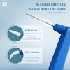 4 cepillos dentales entre dientes (80 unidades) (azul, estándar)