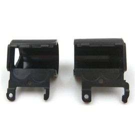 Fleshy Leaf LCD Hinge Cover Cap Replacement for HP 15-BS 15T-BS 15-BW 15Z-BW 15T-BR 15T-BS 250 G6 255 G6 924984-001 924985-001 (Black)