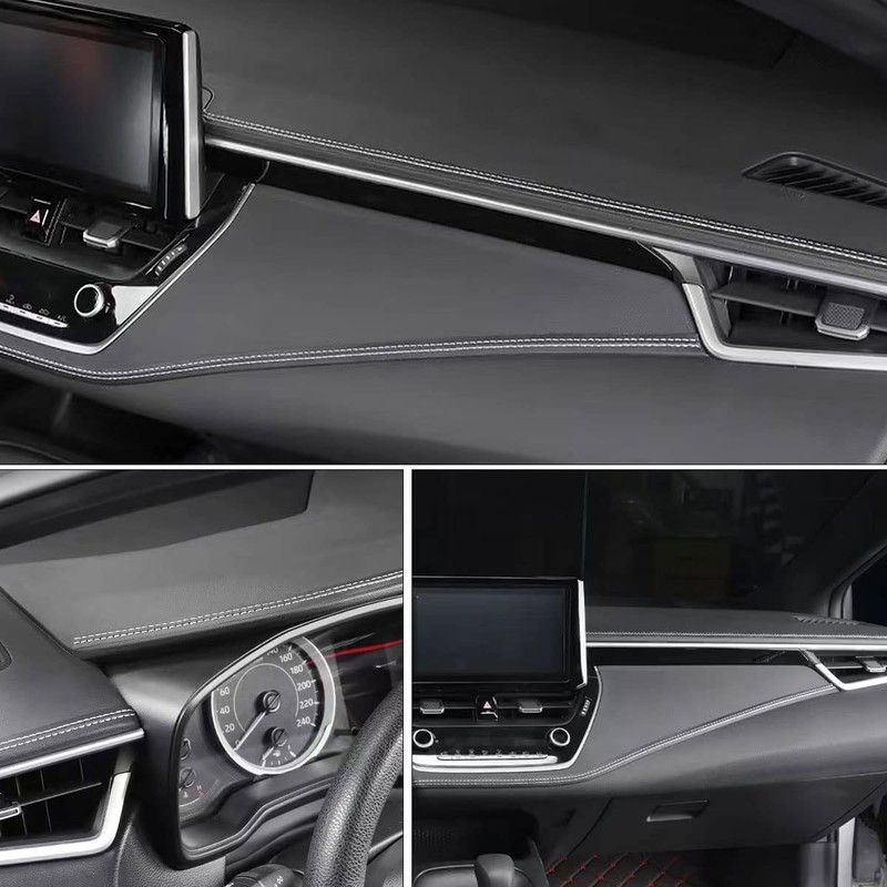 XmuxHai 13.12FT(4M)Automobile interior trim strip leather decorative line,Universal Car Imitation